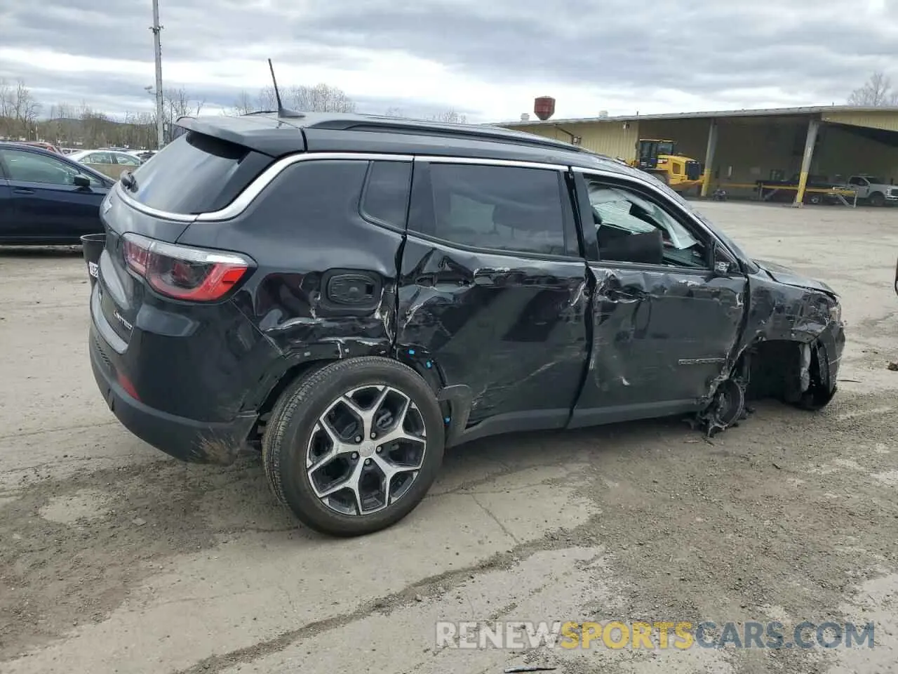 3 Photograph of a damaged car 3C4NJDCN8RT166610 JEEP COMPASS 2024