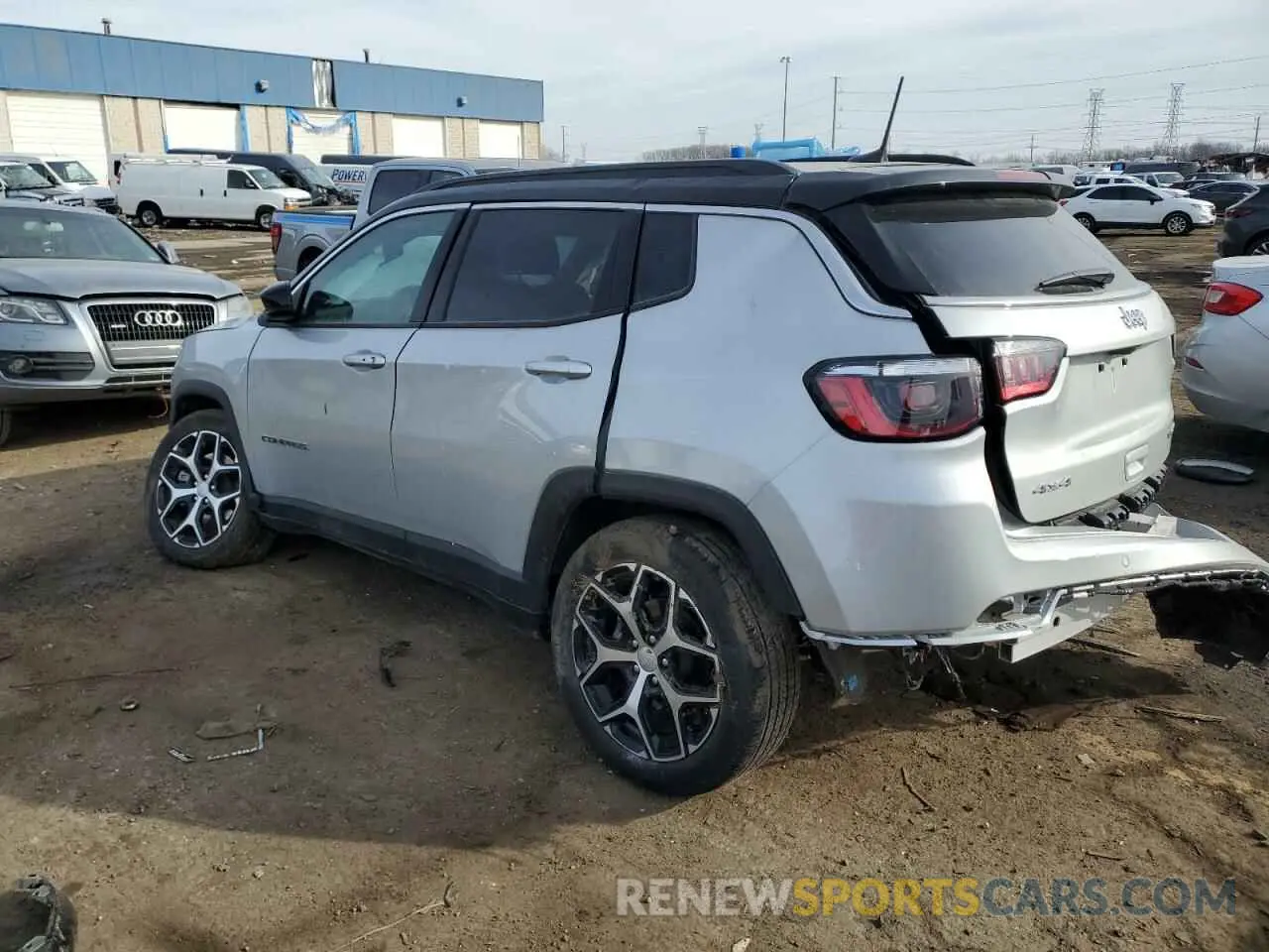 2 Photograph of a damaged car 3C4NJDCN9RT107193 JEEP COMPASS 2024
