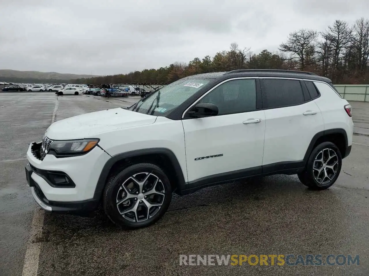 1 Photograph of a damaged car 3C4NJDCN9RT146852 JEEP COMPASS 2024