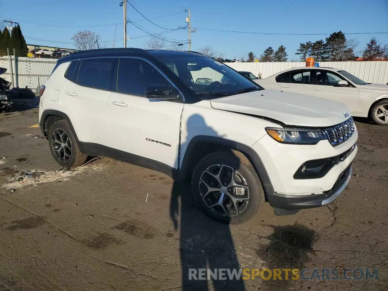 4 Фотография поврежденного автомобиля 3C4NJDCN9RT158015 JEEP COMPASS 2024