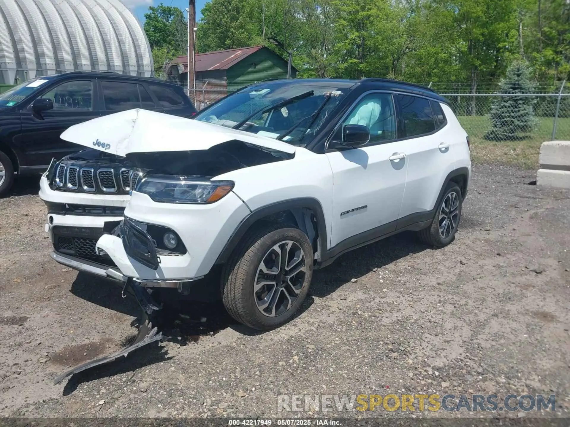 2 Photograph of a damaged car 3C4NJDCNXRT610750 JEEP COMPASS 2024
