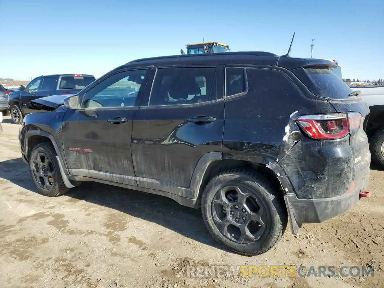 2 Photograph of a damaged car 3C4NJDDN3RT593059 JEEP COMPASS 2024