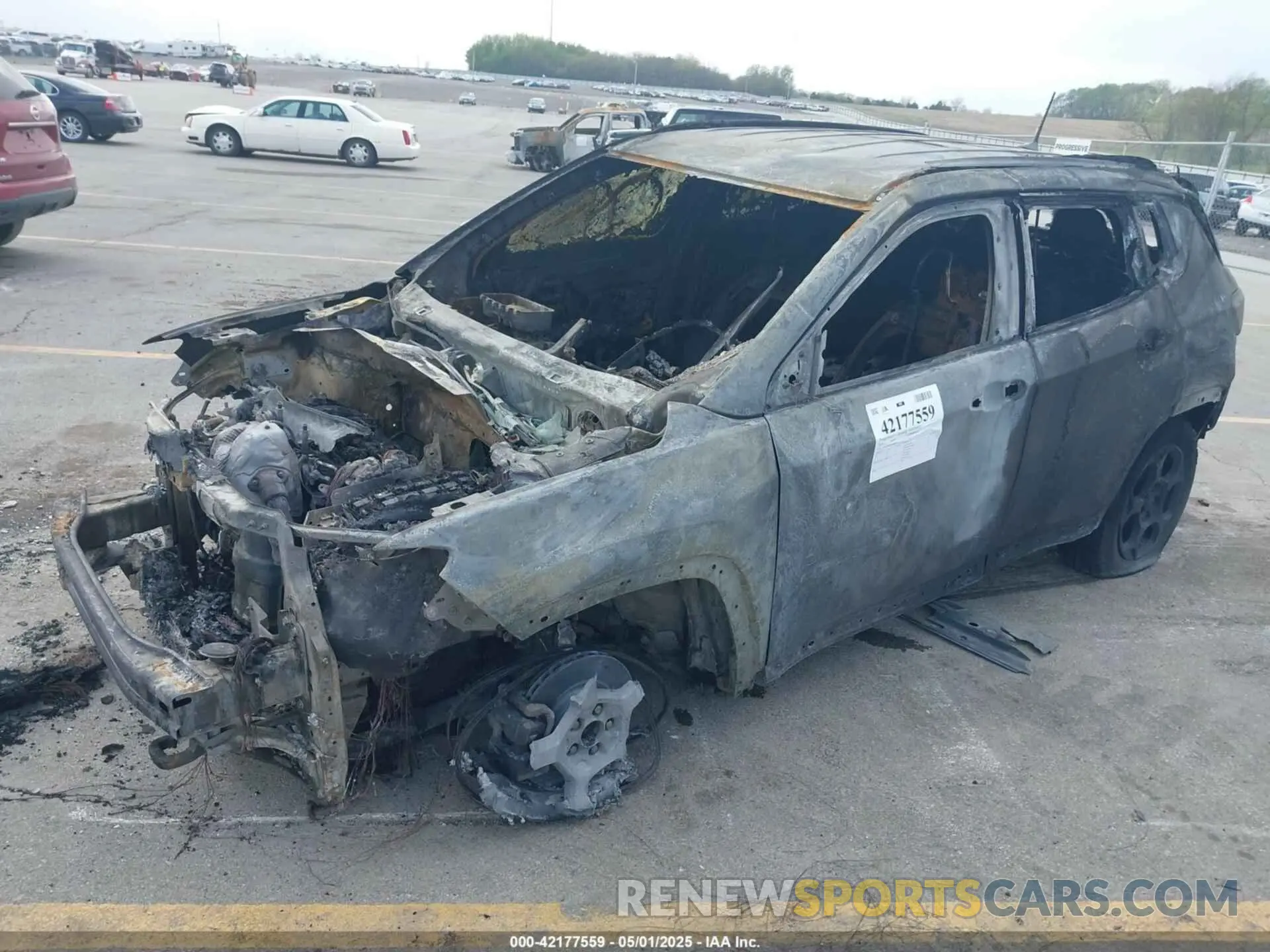 6 Photograph of a damaged car 3C4NJDDN5RT588722 JEEP COMPASS 2024
