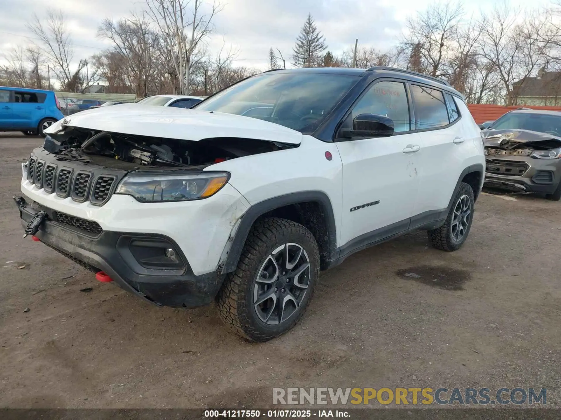 2 Photograph of a damaged car 3C4NJDDN7RT131393 JEEP COMPASS 2024