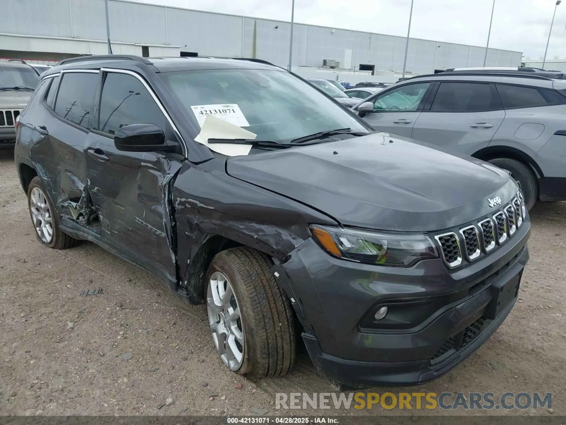 1 Photograph of a damaged car 3C4NJDFN0RT164250 JEEP COMPASS 2024