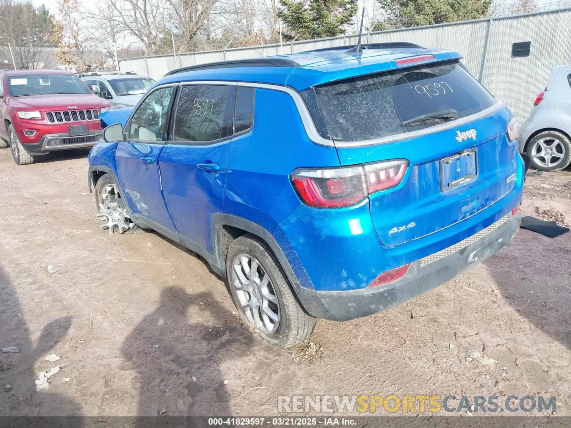 3 Photograph of a damaged car 3C4NJDFN3RT128374 JEEP COMPASS 2024