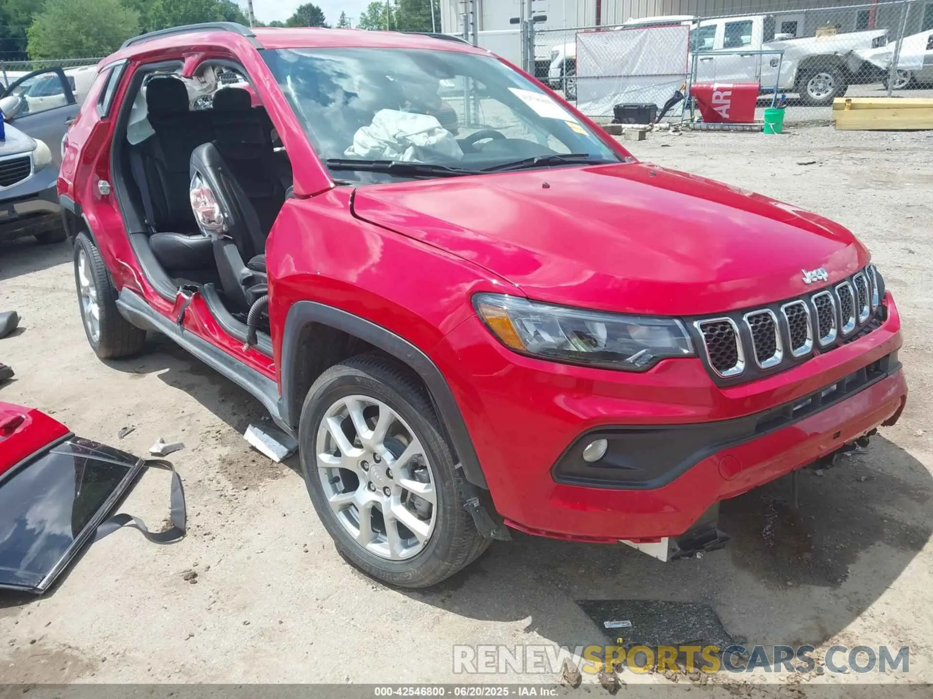 1 Фотография поврежденного автомобиля 3C4NJDFN6RT597703 JEEP COMPASS 2024