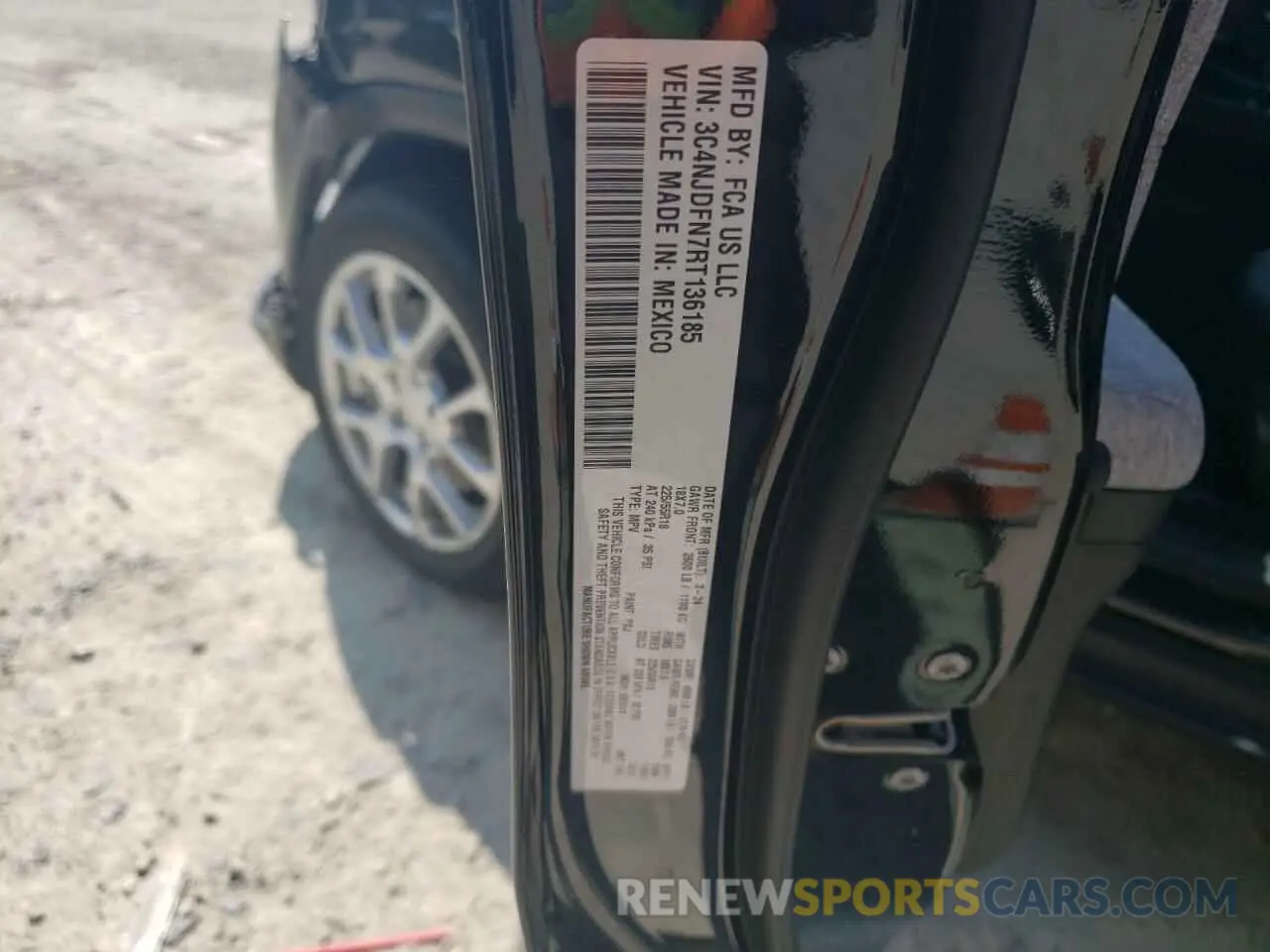 13 Photograph of a damaged car 3C4NJDFN7RT136185 JEEP COMPASS 2024