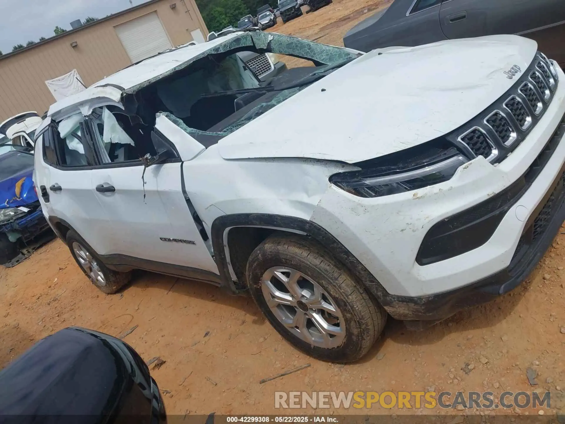 13 Photograph of a damaged car 3C4NJDAN1ST427522 JEEP COMPASS 2025