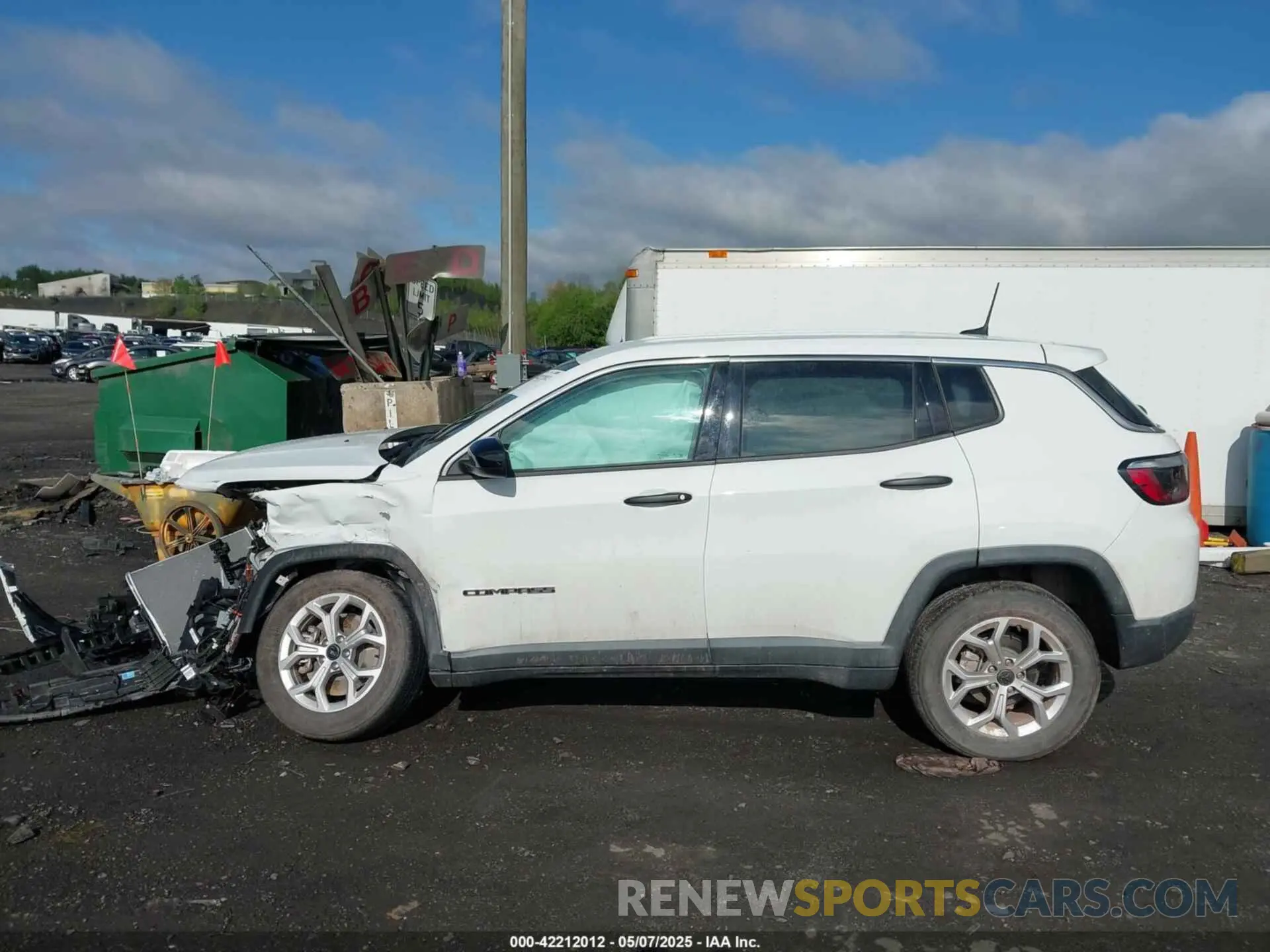 14 Photograph of a damaged car 3C4NJDAN2ST517777 JEEP COMPASS 2025