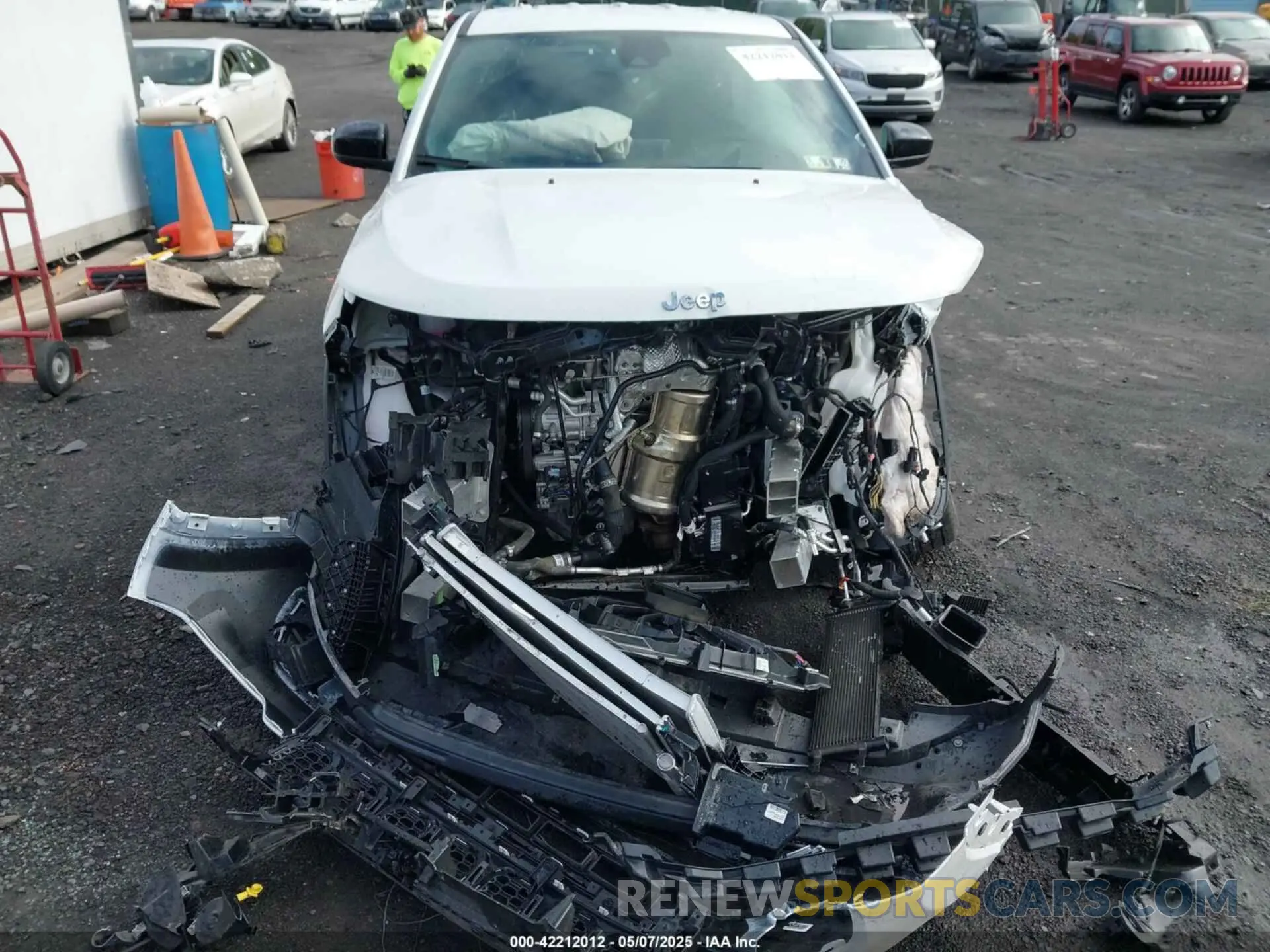 6 Photograph of a damaged car 3C4NJDAN2ST517777 JEEP COMPASS 2025