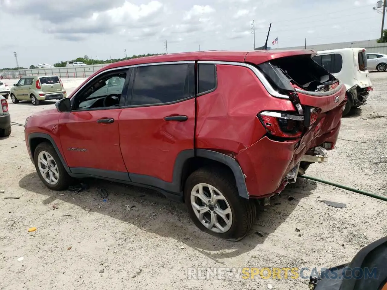 2 Photograph of a damaged car 3C4NJDAN5ST515313 JEEP COMPASS 2025