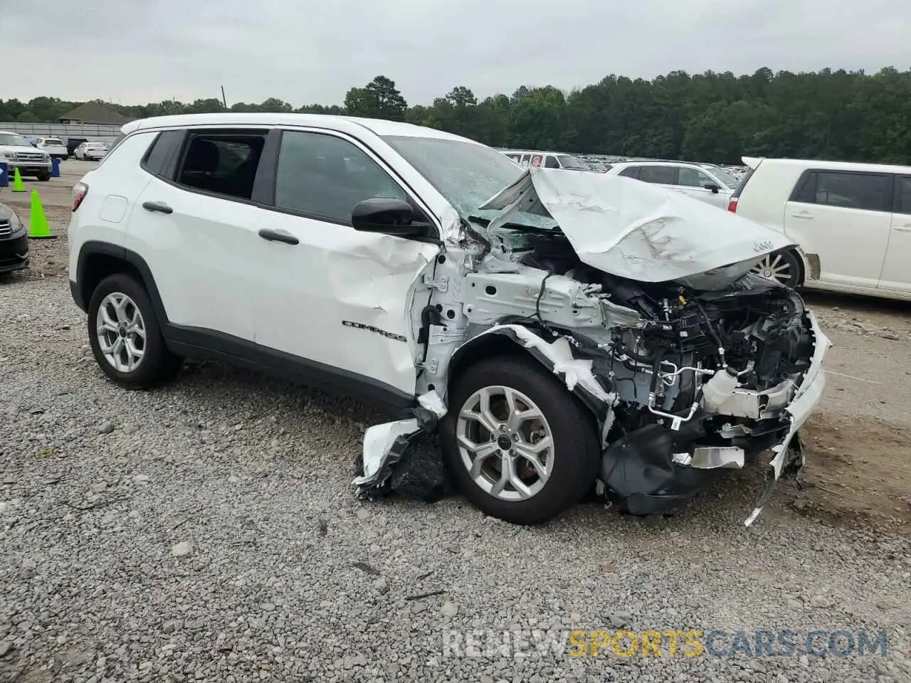 4 Фотография поврежденного автомобиля 3C4NJDAN6ST505776 JEEP COMPASS 2025