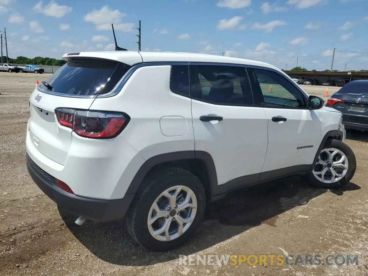 3 Photograph of a damaged car 3C4NJDAN7ST529052 JEEP COMPASS 2025