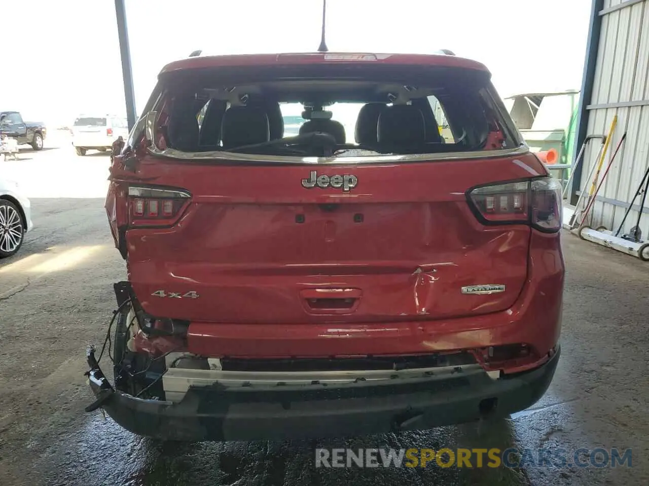 6 Photograph of a damaged car 3C4NJDBN1ST548730 JEEP COMPASS 2025