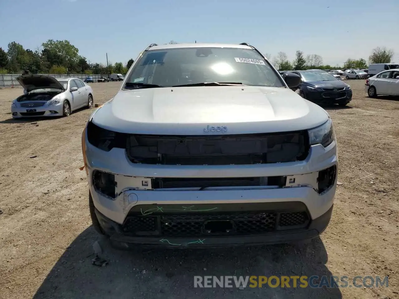 5 Photograph of a damaged car 3C4NJDBN1ST566404 JEEP COMPASS 2025