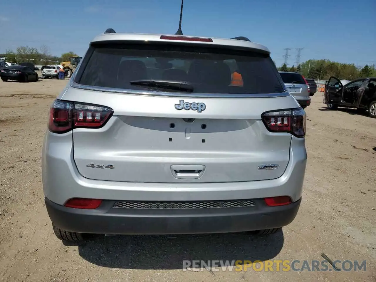 6 Photograph of a damaged car 3C4NJDBN1ST566404 JEEP COMPASS 2025