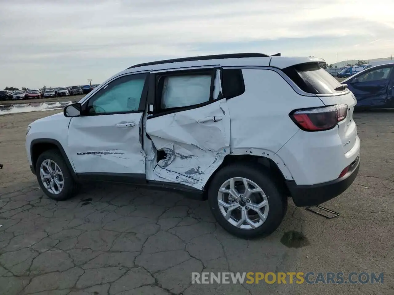 2 Photograph of a damaged car 3C4NJDBN3ST552276 JEEP COMPASS 2025
