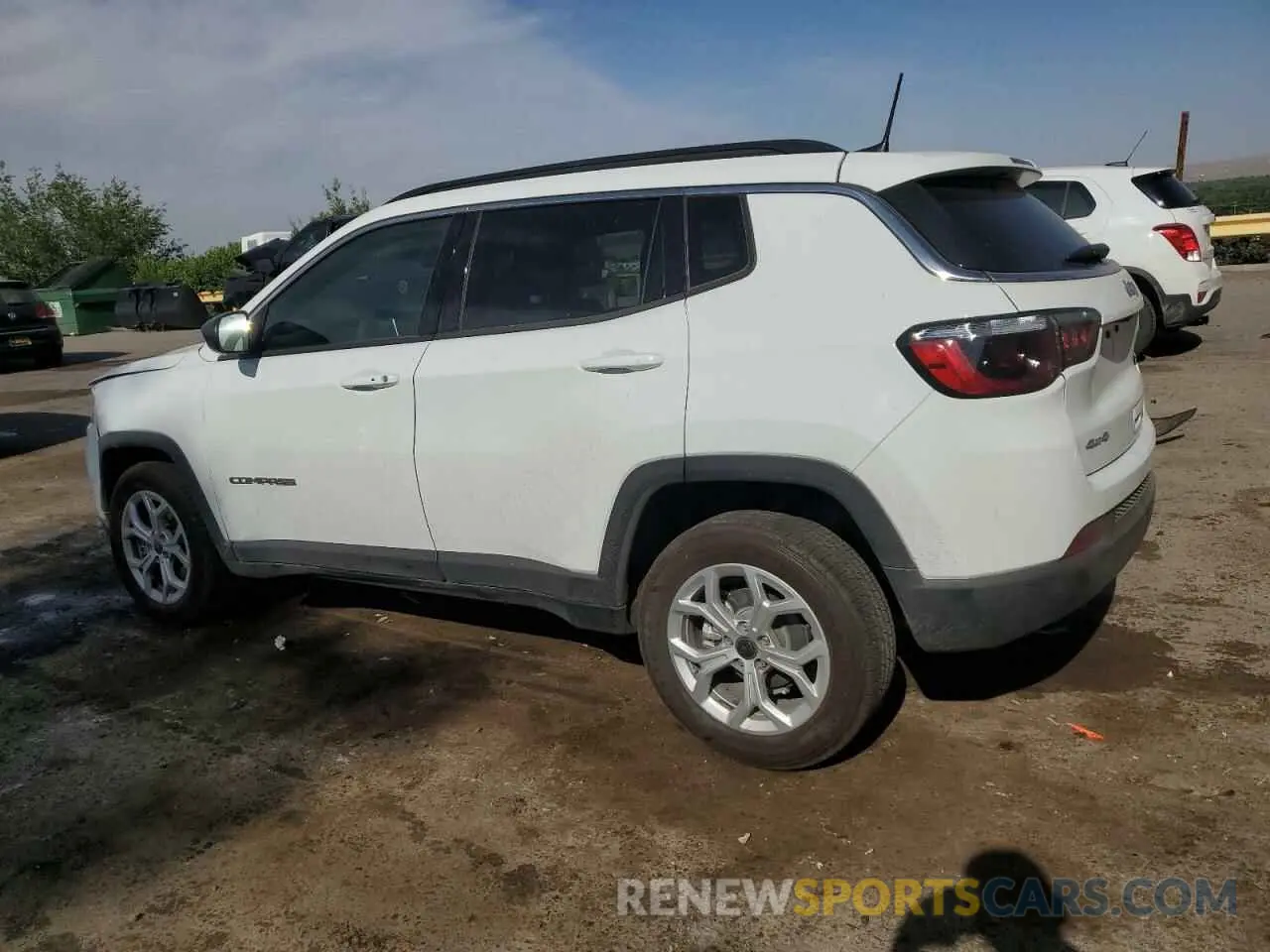 2 Photograph of a damaged car 3C4NJDBN3ST555355 JEEP COMPASS 2025
