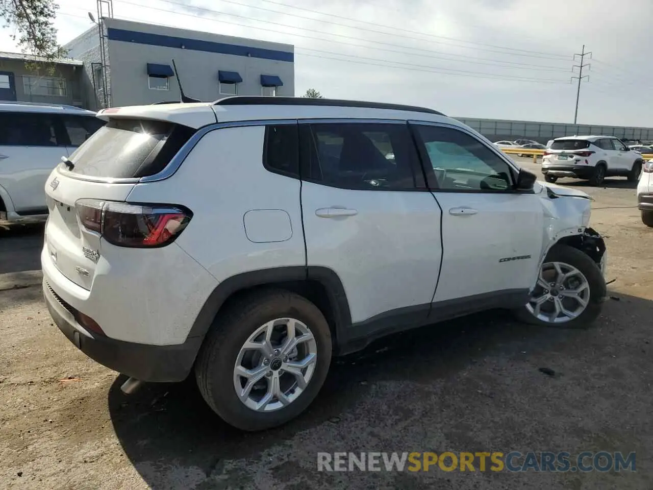 3 Photograph of a damaged car 3C4NJDBN3ST555355 JEEP COMPASS 2025