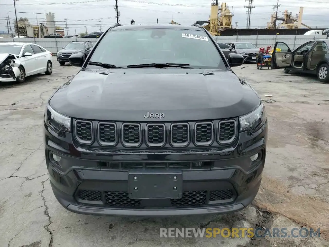 5 Photograph of a damaged car 3C4NJDBN5ST505542 JEEP COMPASS 2025