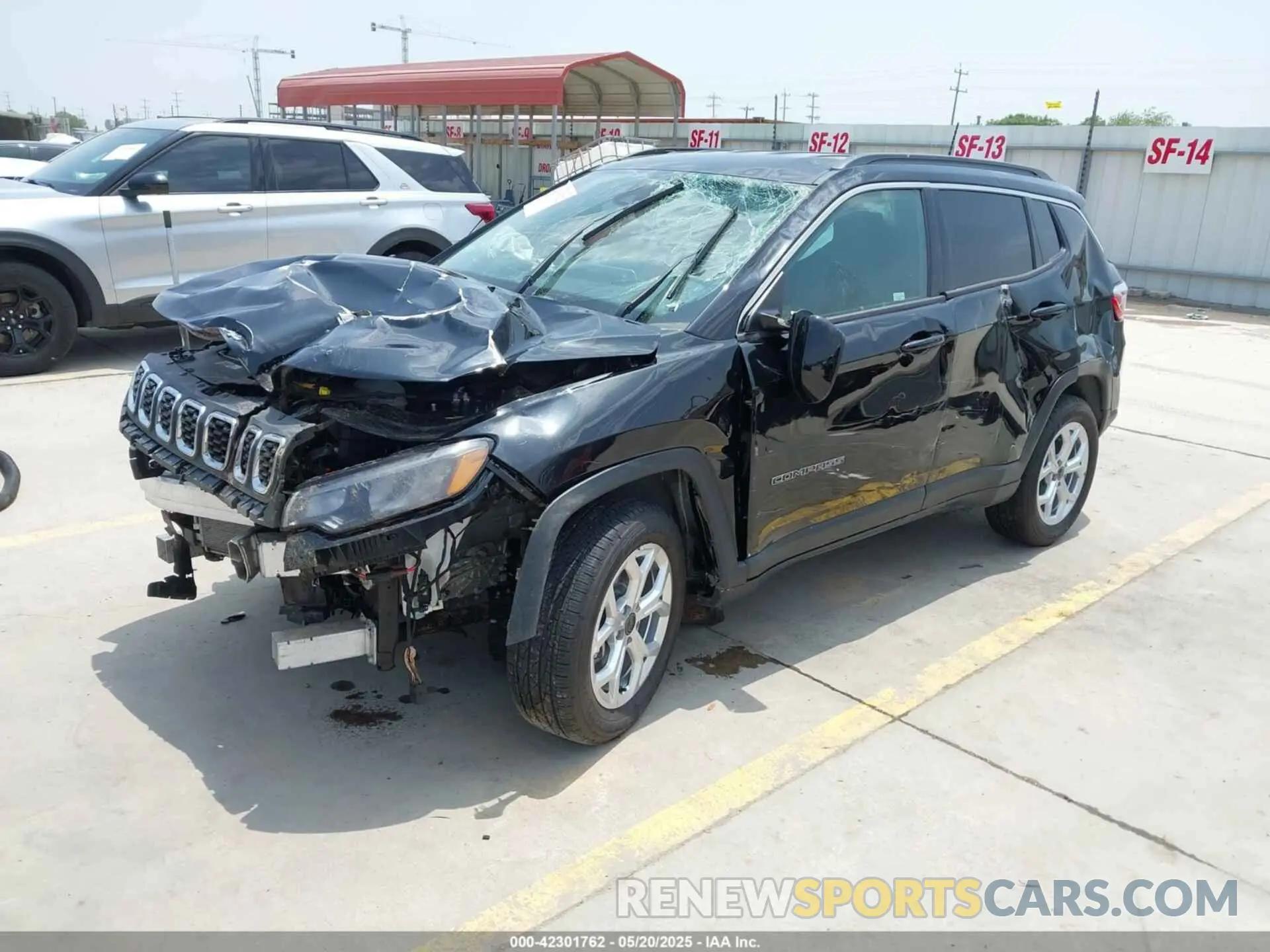 2 Photograph of a damaged car 3C4NJDBN5ST577602 JEEP COMPASS 2025