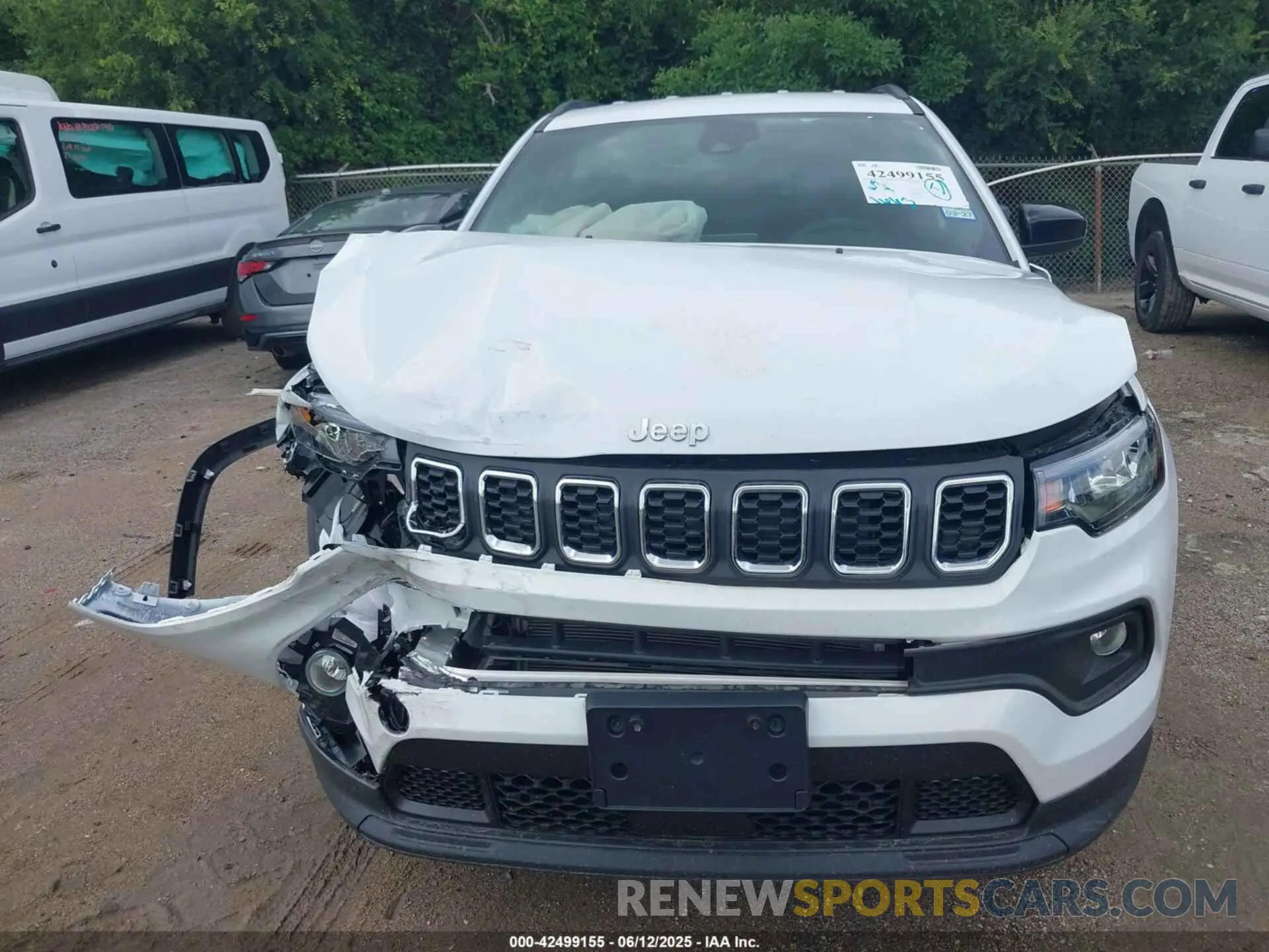12 Photograph of a damaged car 3C4NJDBN5ST597722 JEEP COMPASS 2025