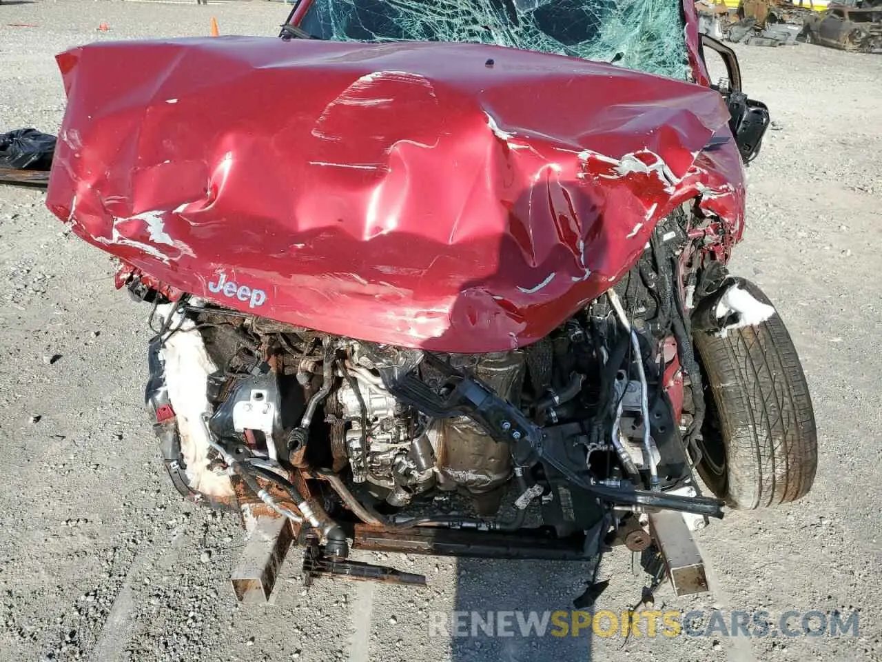 12 Photograph of a damaged car 3C4NJDBN8ST538342 JEEP COMPASS 2025