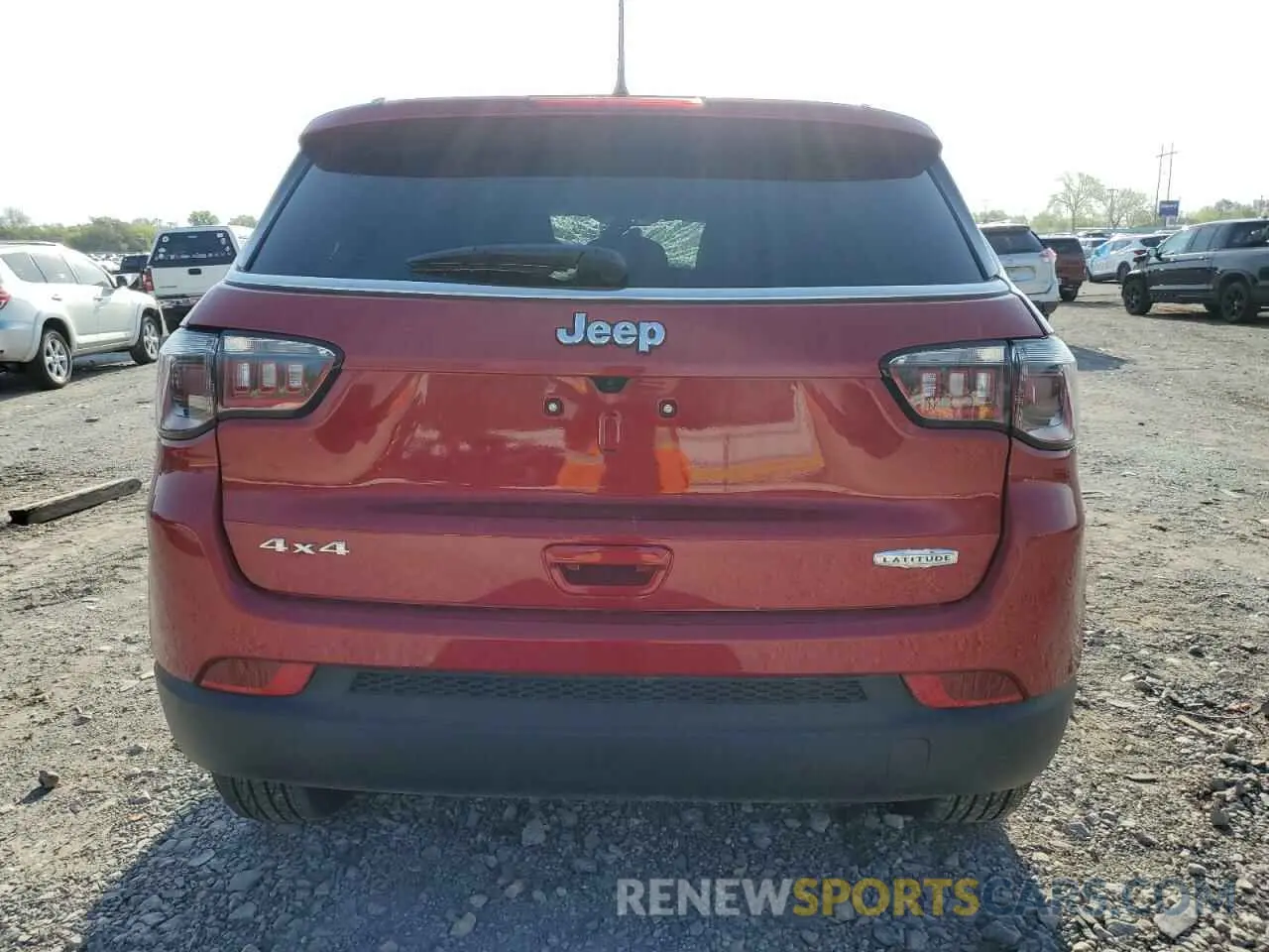 6 Photograph of a damaged car 3C4NJDBN8ST538342 JEEP COMPASS 2025