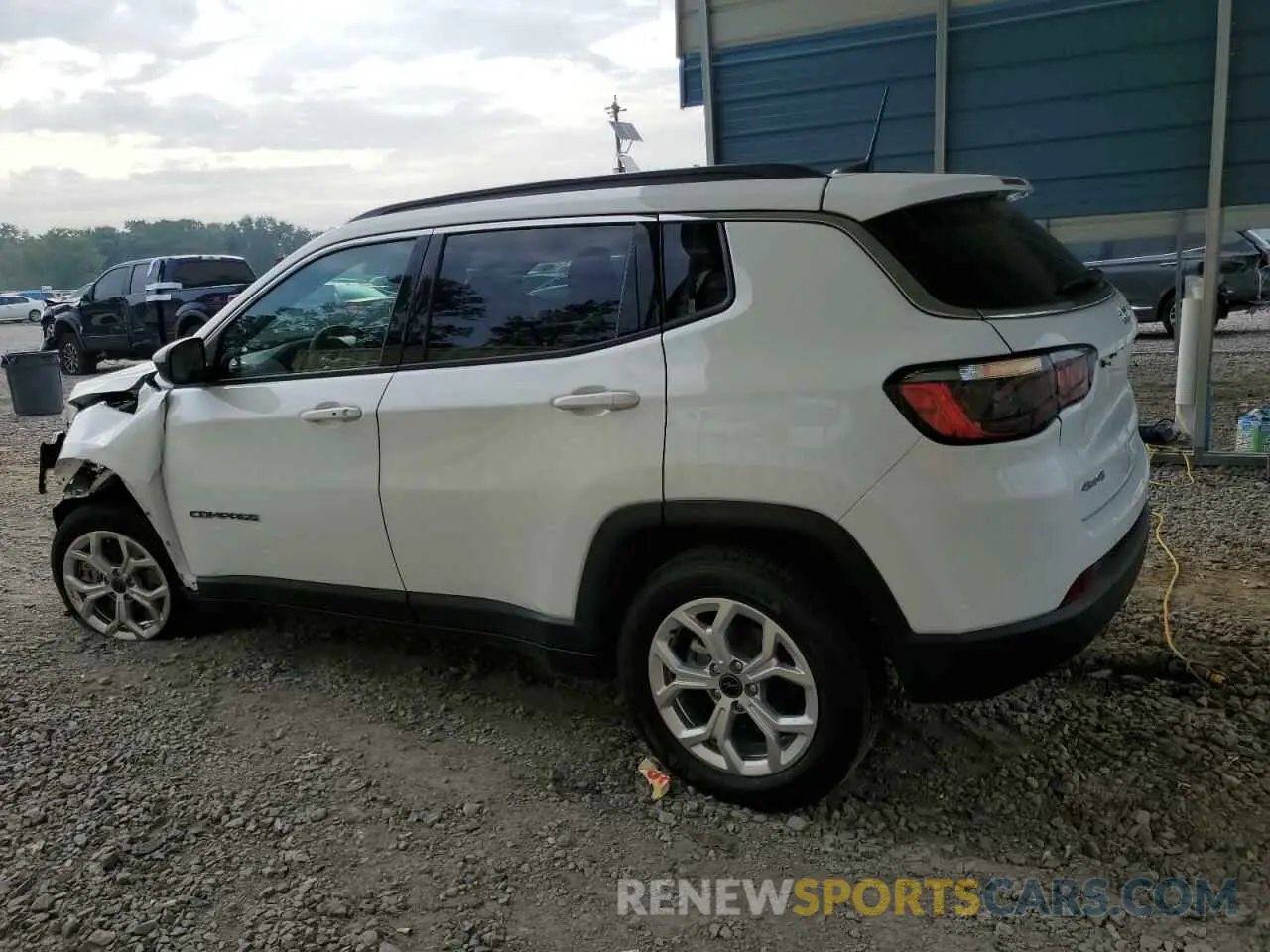 2 Photograph of a damaged car 3C4NJDBN8ST556128 JEEP COMPASS 2025