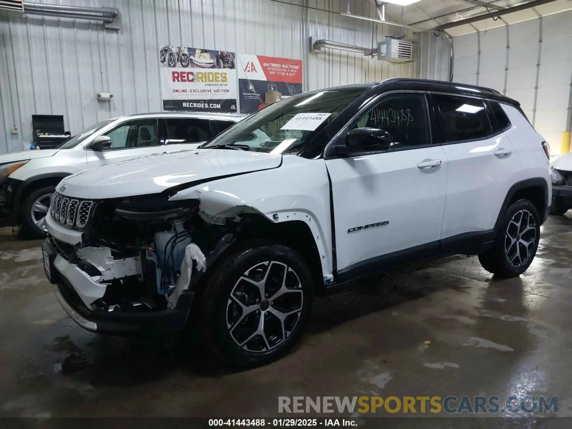 2 Photograph of a damaged car 3C4NJDCN0ST517886 JEEP COMPASS 2025