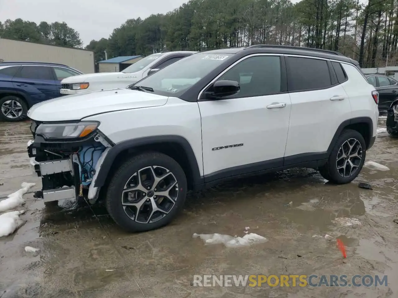 1 Photograph of a damaged car 3C4NJDCN0ST521906 JEEP COMPASS 2025