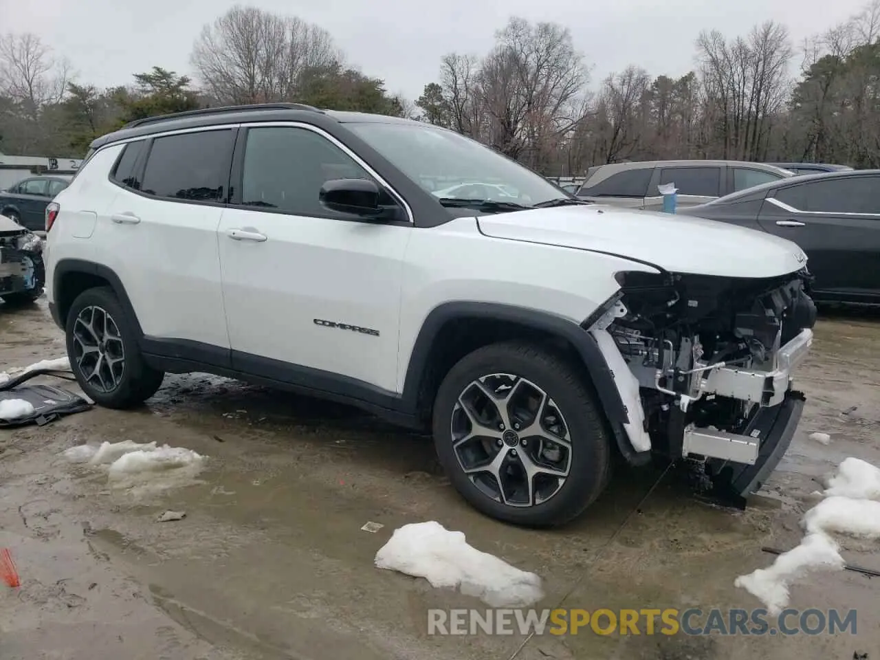 4 Photograph of a damaged car 3C4NJDCN0ST521906 JEEP COMPASS 2025