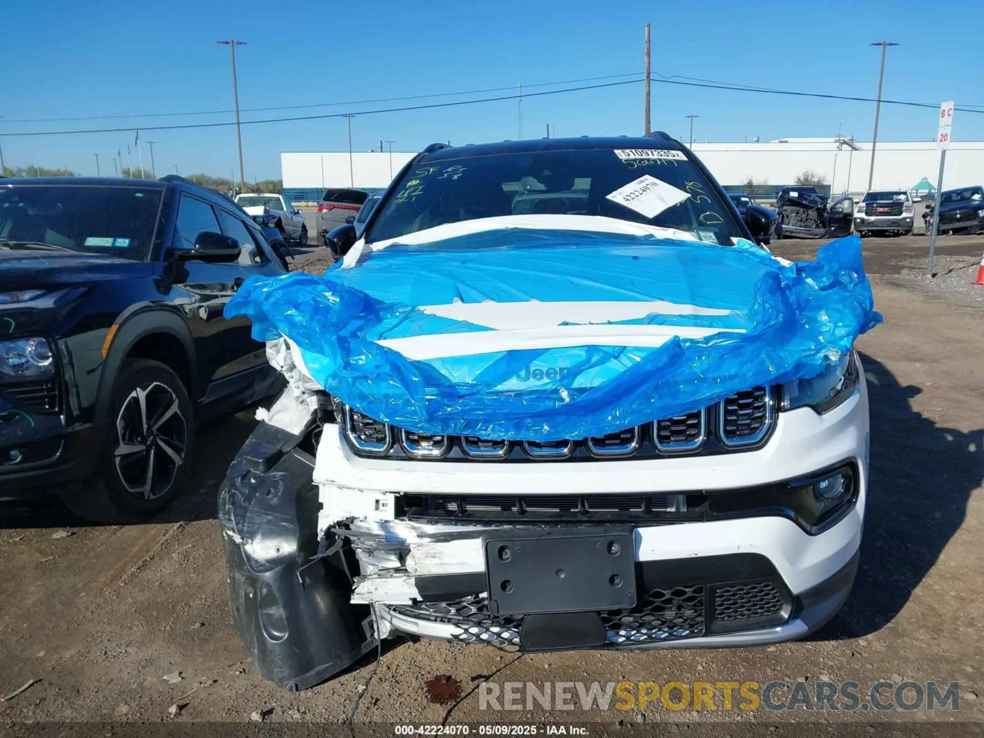 12 Photograph of a damaged car 3C4NJDCN0ST566747 JEEP COMPASS 2025