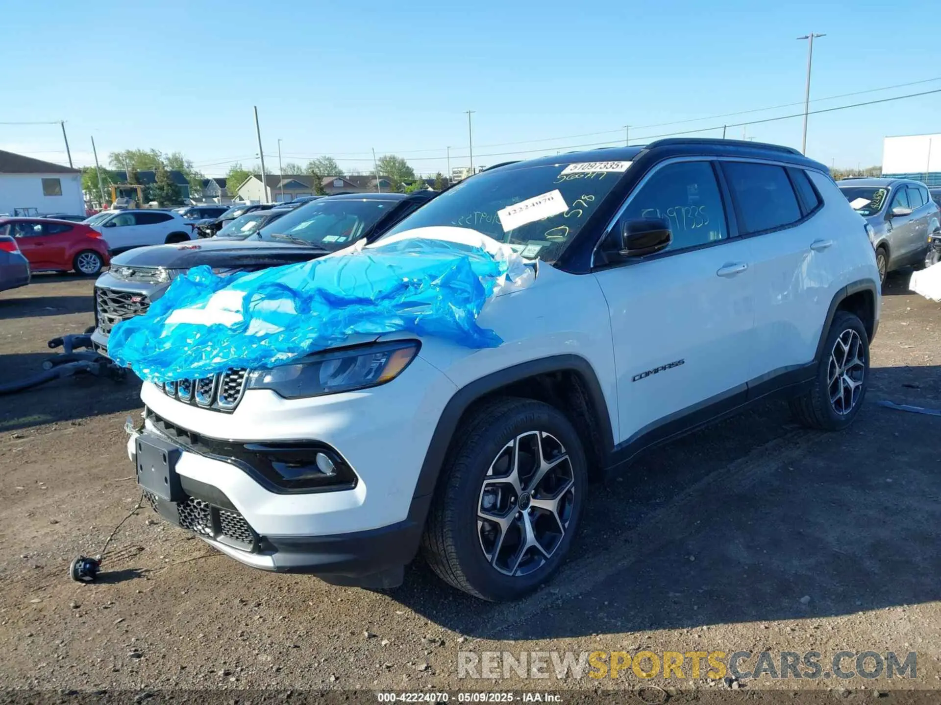 2 Photograph of a damaged car 3C4NJDCN0ST566747 JEEP COMPASS 2025