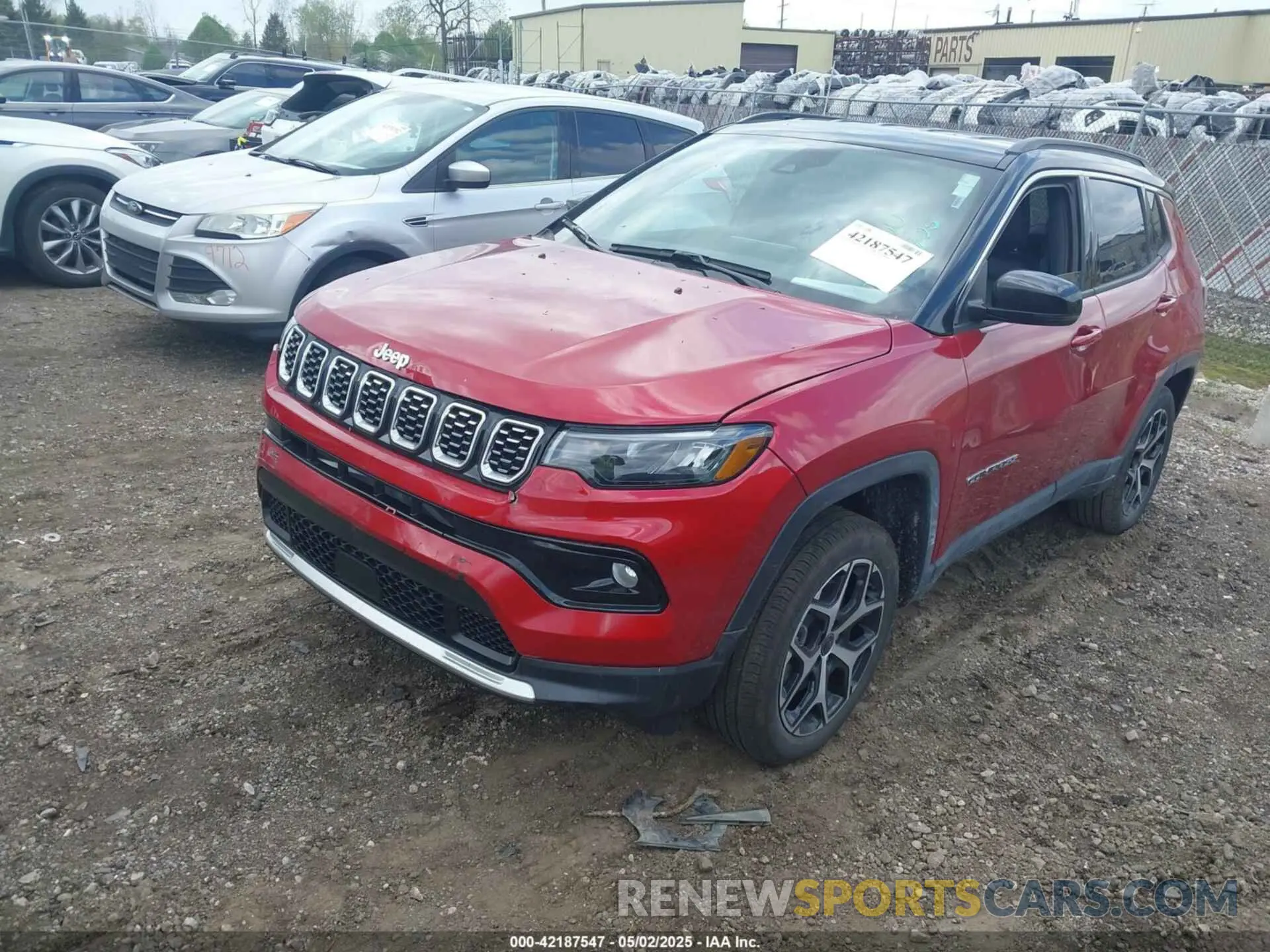 2 Photograph of a damaged car 3C4NJDCN2ST545284 JEEP COMPASS 2025