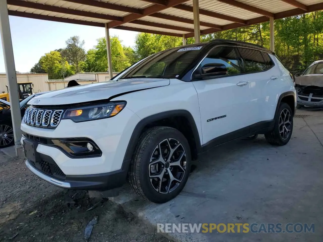 1 Photograph of a damaged car 3C4NJDCN3ST511614 JEEP COMPASS 2025