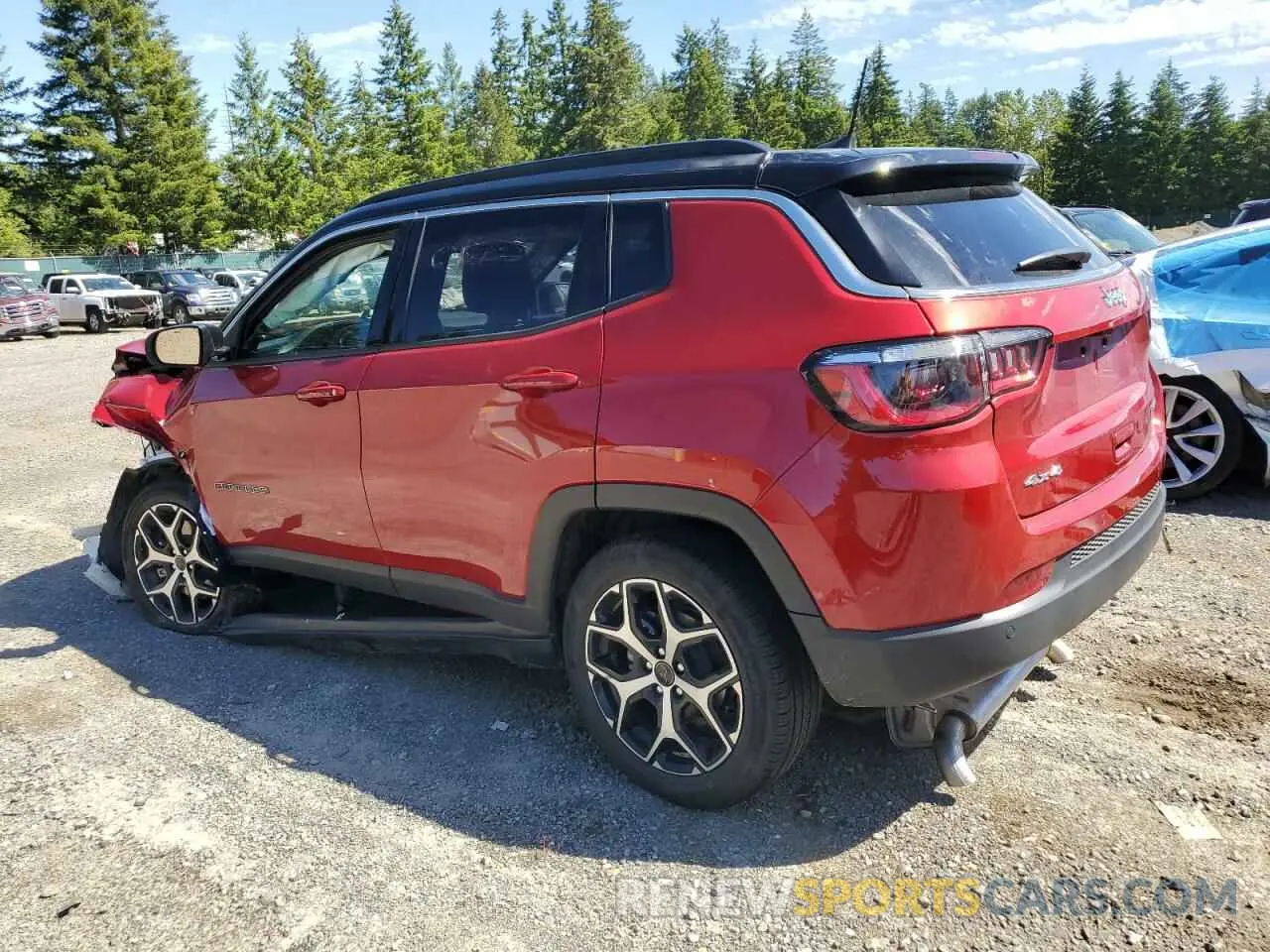 2 Photograph of a damaged car 3C4NJDCN3ST546542 JEEP COMPASS 2025