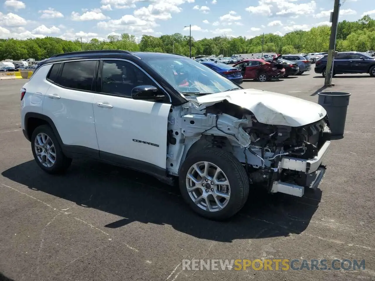 4 Photograph of a damaged car 3C4NJDCN4ST513226 JEEP COMPASS 2025