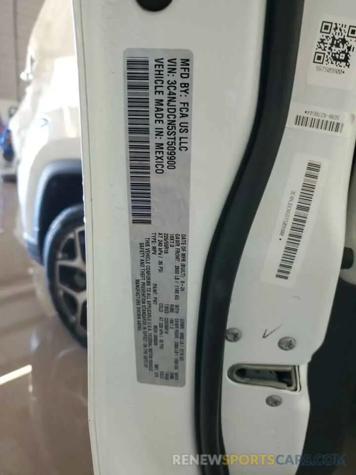 13 Photograph of a damaged car 3C4NJDCN5ST509900 JEEP COMPASS 2025