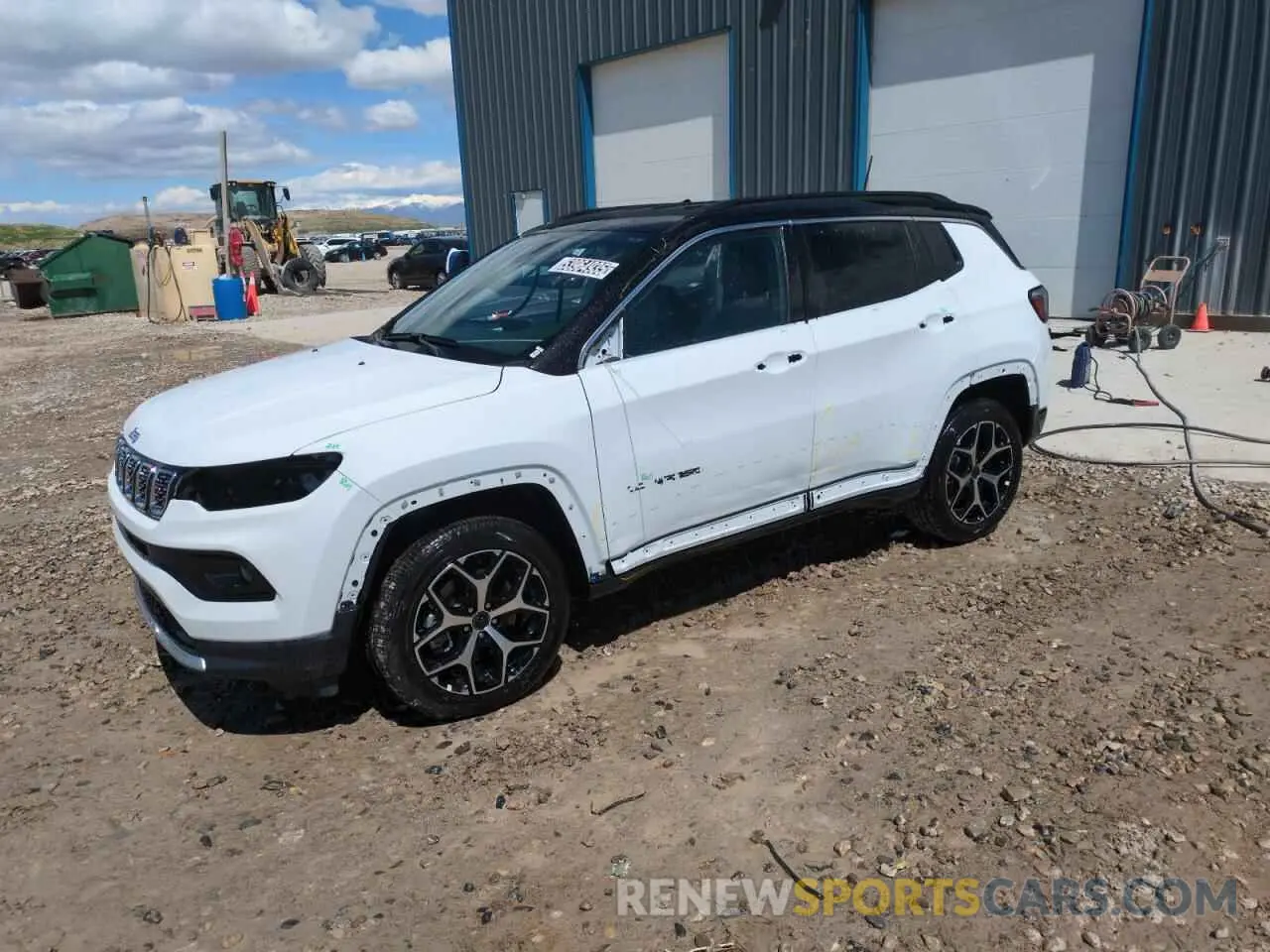 1 Photograph of a damaged car 3C4NJDCN6ST565411 JEEP COMPASS 2025