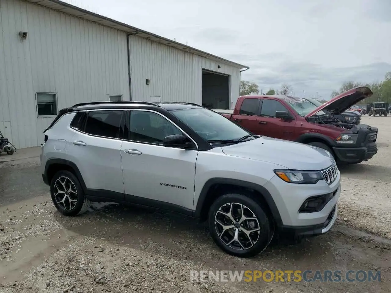 4 Photograph of a damaged car 3C4NJDCN7ST521174 JEEP COMPASS 2025