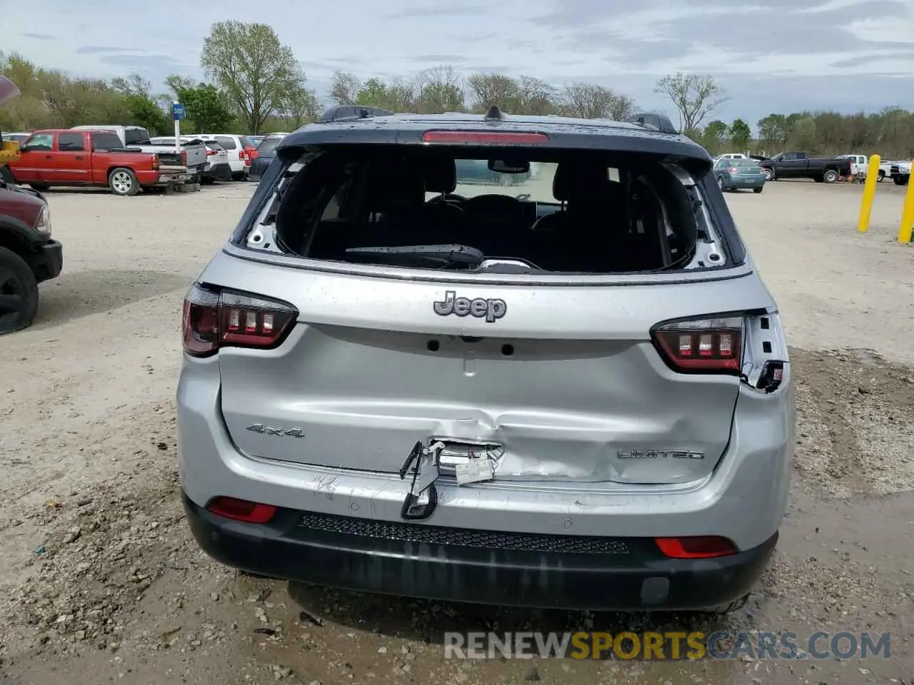 6 Photograph of a damaged car 3C4NJDCN7ST521174 JEEP COMPASS 2025