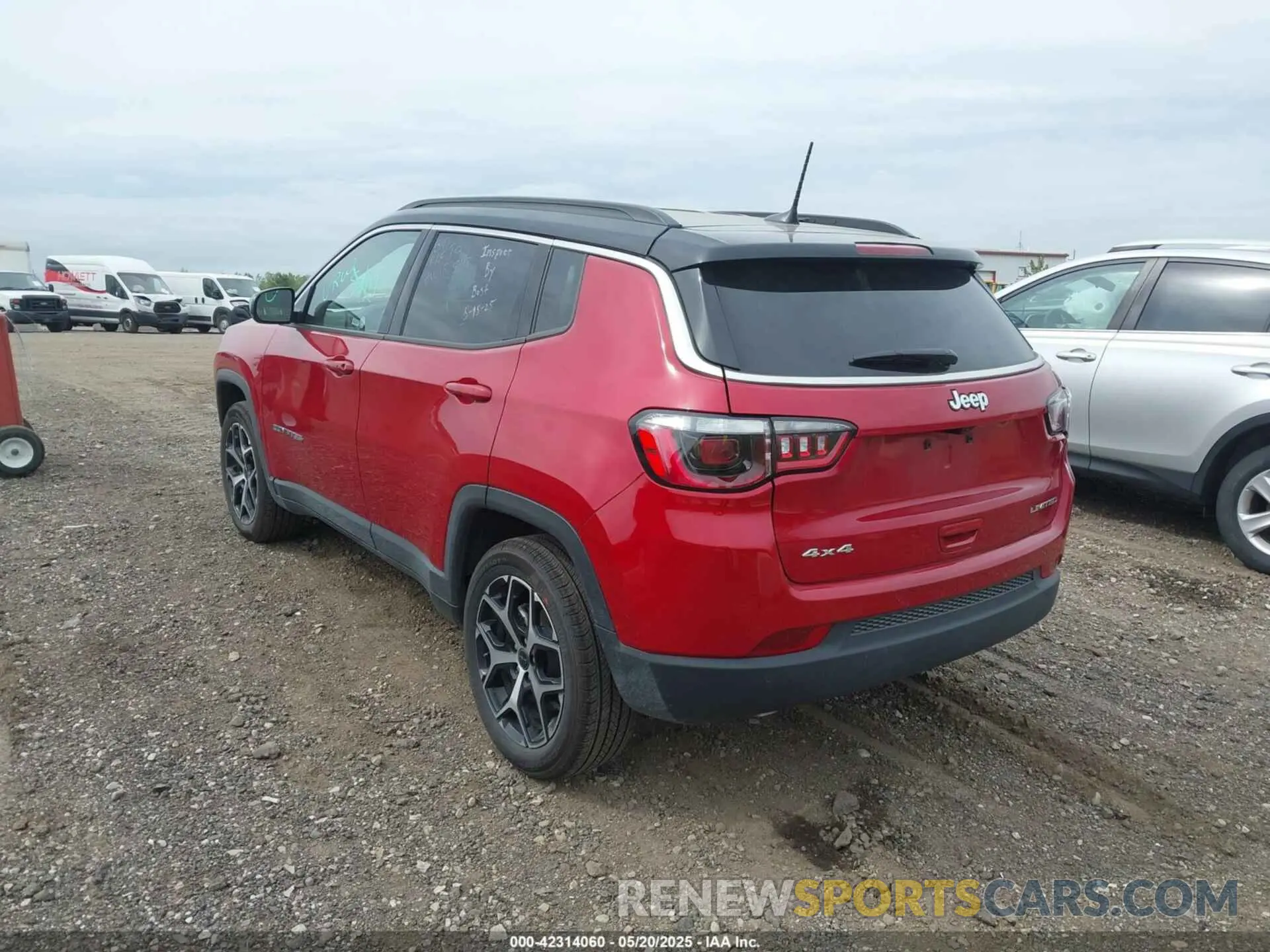 3 Photograph of a damaged car 3C4NJDCN7ST545247 JEEP COMPASS 2025
