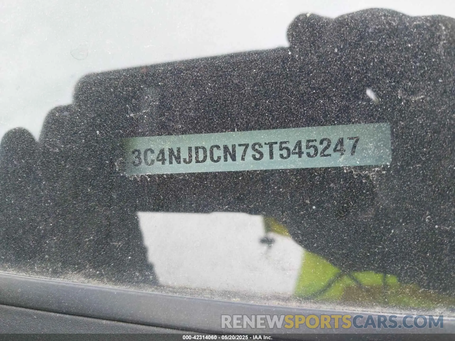 9 Photograph of a damaged car 3C4NJDCN7ST545247 JEEP COMPASS 2025