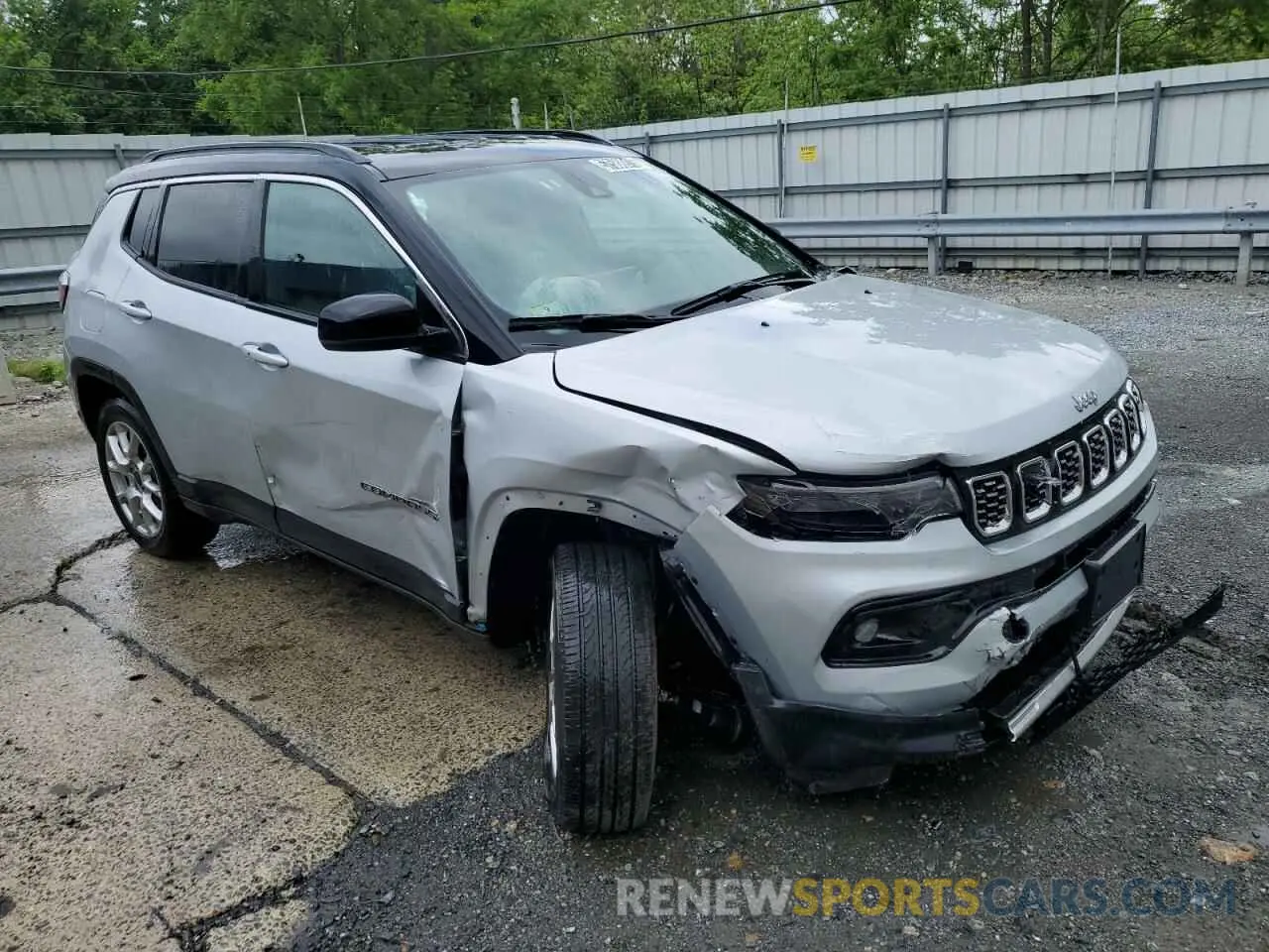 4 Photograph of a damaged car 3C4NJDCN8ST508143 JEEP COMPASS 2025