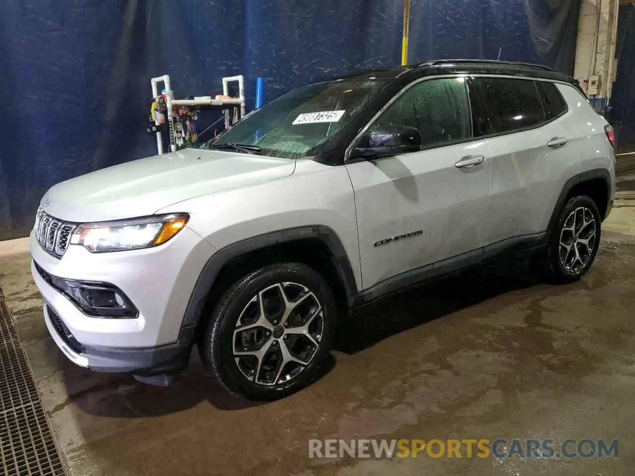 1 Photograph of a damaged car 3C4NJDCN8ST523659 JEEP COMPASS 2025