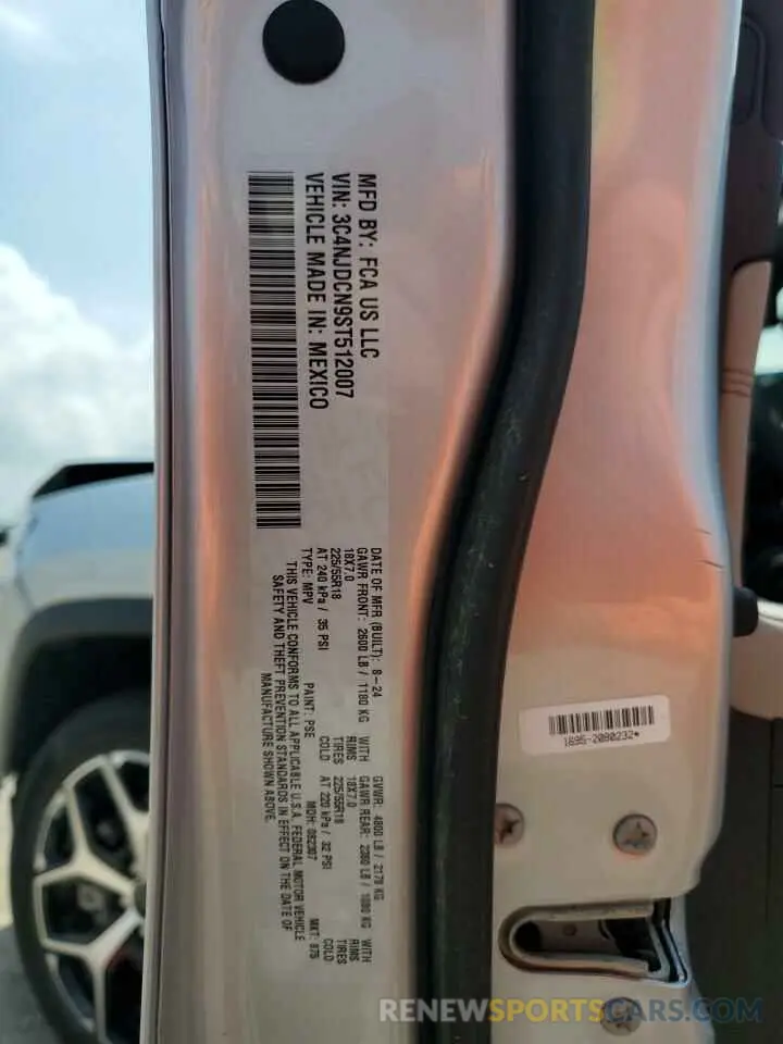 14 Фотография поврежденного автомобиля 3C4NJDCN9ST512007 JEEP COMPASS 2025
