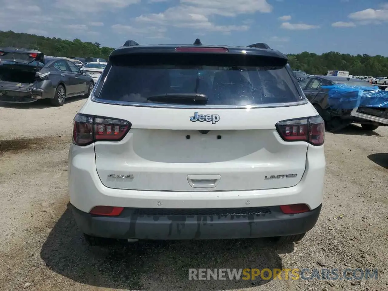 6 Photograph of a damaged car 3C4NJDCNXST508094 JEEP COMPASS 2025
