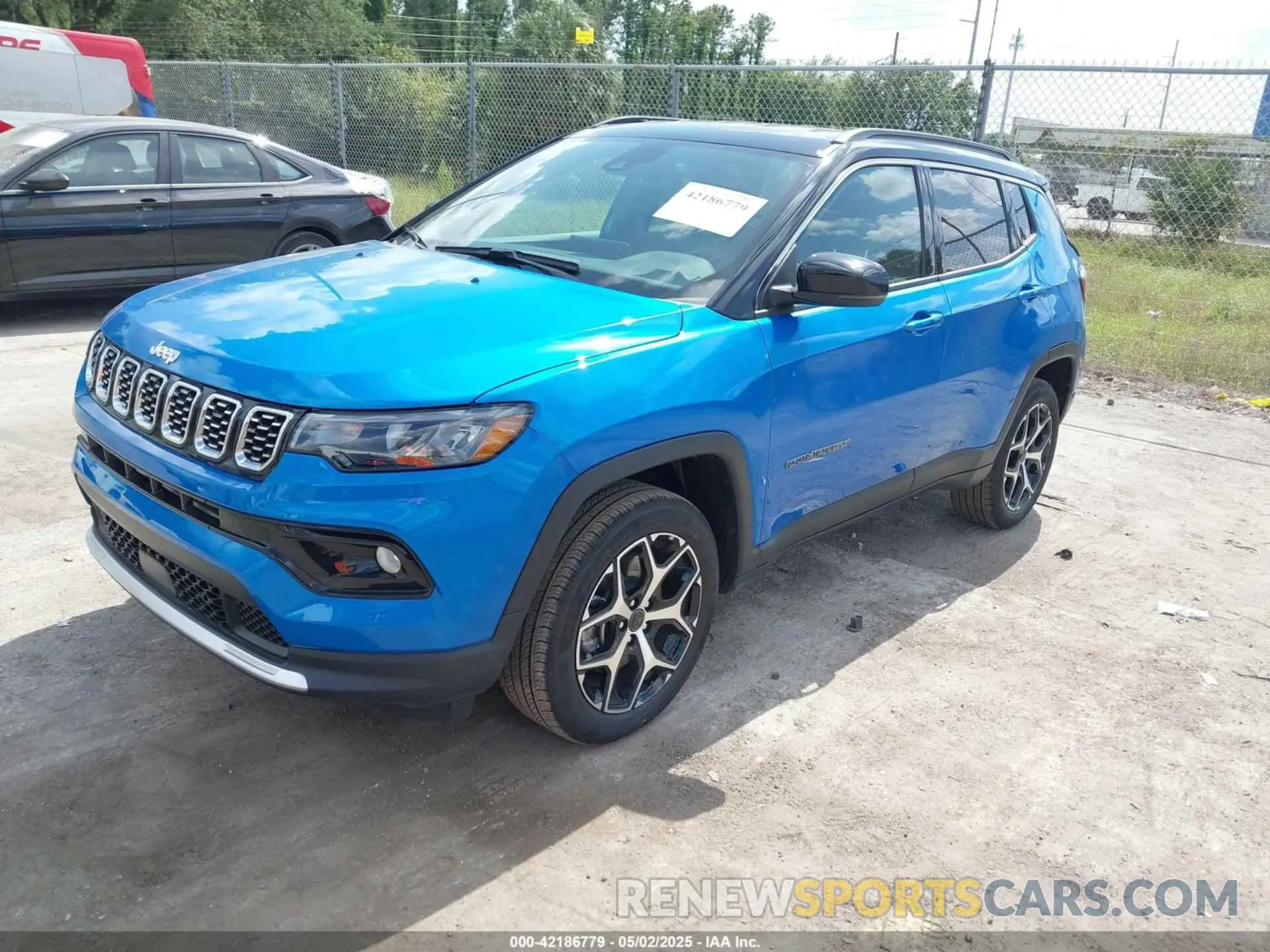 2 Photograph of a damaged car 3C4NJDCNXST549907 JEEP COMPASS 2025